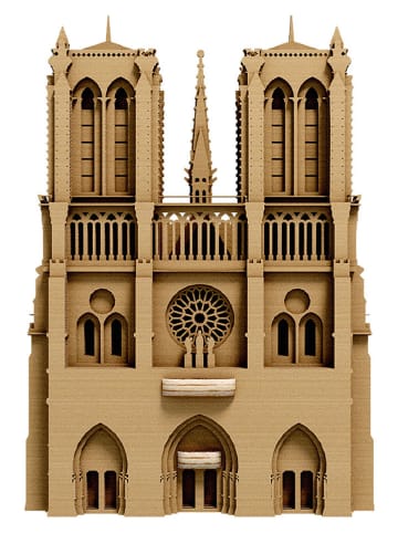 Cartonic 3D-puzzel ''Notre-Dame de Paris'' lichtbruin