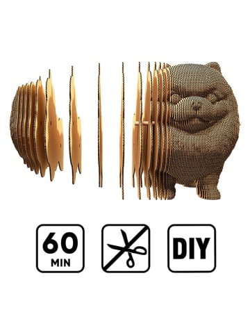 Cartonic 3D-puzzel ''Pomeranian Spitz'' lichtbruin