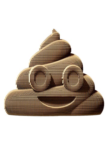 Cartonic 3D-Puzzle ''Poop'' in Hellbraun