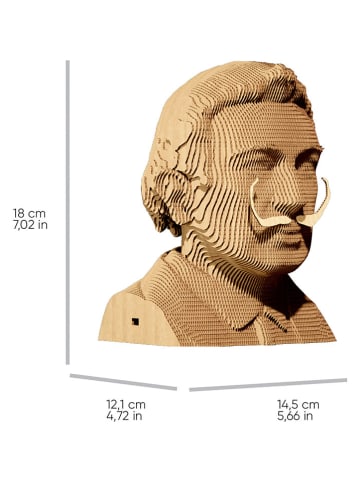 Cartonic 3D-puzzel ''Salvador Dali'' lichtbruin