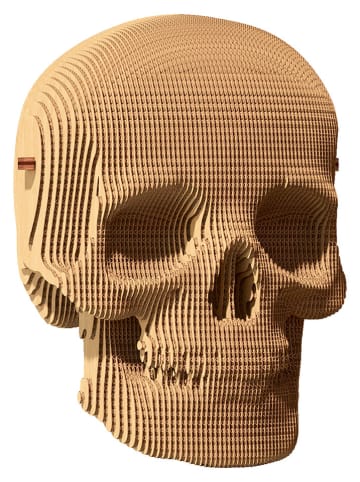Cartonic 3D-puzzel ''Skull'' lichtbruin