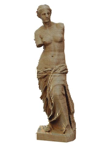 Cartonic Puzzle 3D "Venus de Milo" w kolorze jasnobrązowym