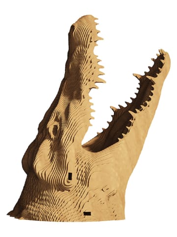 Cartonic 3D-Puzzle ''Crocodile'' in Hellbraun