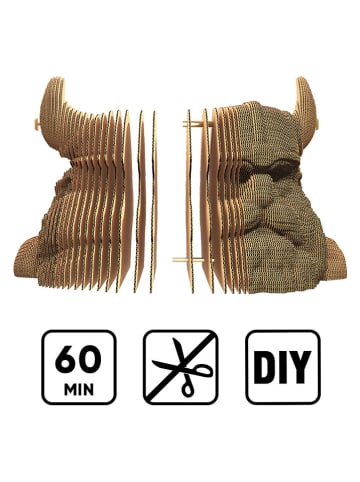 Cartonic 3D-puzzel ''Viking'' lichtbruin