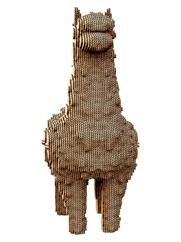 Cartonic 3D-Puzzle ''Alpaca'' in Hellbraun