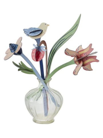 Studio ROOF 3D-Dekoobjekt ''William Morris Bouquet'' in Bunt - (B)12 x (H)18 x (T)4 cm