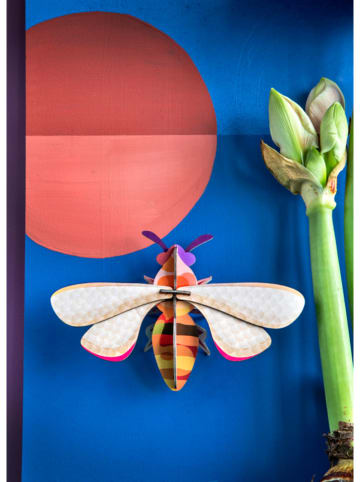Studio ROOF 3D-wanddecoratie ''Honey Bee'' meerkleurig - (B)20 x (H)14 x (D)6 cm