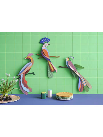 Studio ROOF 3D-wanddecoratie ''Tinjil'' meerkleurig - (B)27,6 x (H)47,3 x (D)5,7 cm