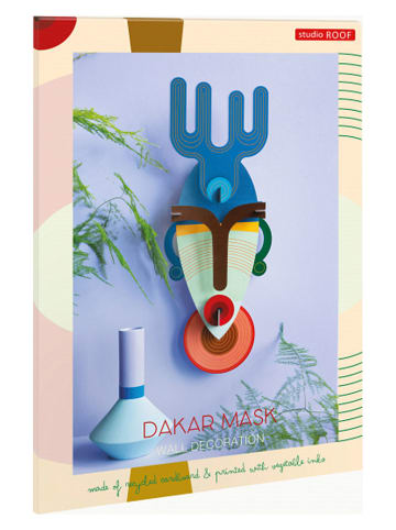 Studio ROOF 3D-Wanddekoration ''Dakar'' in Bunt - (B)15 x (H)41 x (T)5 cm