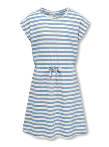 KIDS ONLY Sukienka "May" w kolorze błękitno-białym