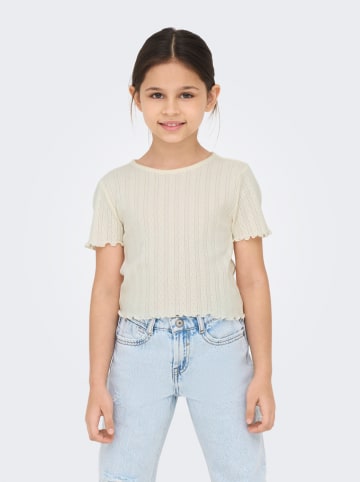 KIDS ONLY Shirt in Creme