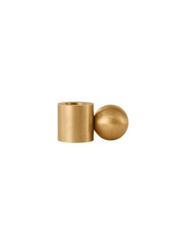 OYOY living design Kerzenständer "Palloa" in Gold - (B)2 x (H)4 cm