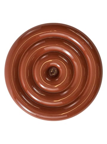 OYOY living design Świecznik "Savi" w kolorze brązowym - Ø 17 cm