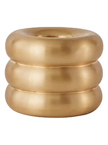 OYOY living design Kerzenständer "Savi" in Gold - Ø 4 cm x (H)4 cm