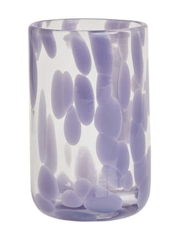 OYOY living design Szklanka "Jali" w kolorze fioletowym - wys. 10,5 x Ø 6,8 cm
