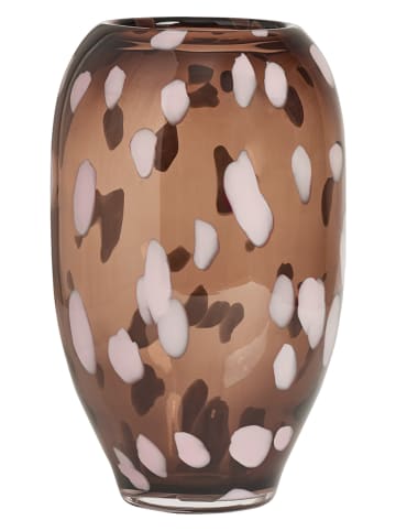 OYOY living design Vase "Jali" in Braun - (H)23 x Ø 14 cm