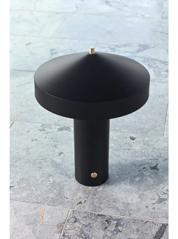 OYOY living design Tischlampe "Hatto" in Schwarz - (H)30 cm x Ø 41 cm