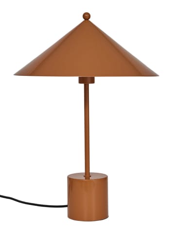 OYOY living design Tischlampe "Kasa" in Hellbraun - (H)50 cm x Ø 35 cm