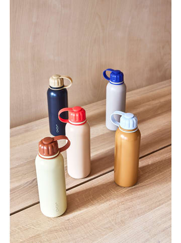 OYOY Bidon "Pullo" w kolorze jasnobrązowym - 520 ml