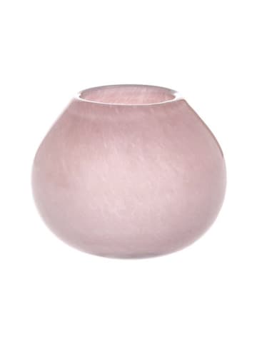 OYOY living design Vaas "Kojo Hurricane" lichtroze - Ø11 x (H)9 cm
