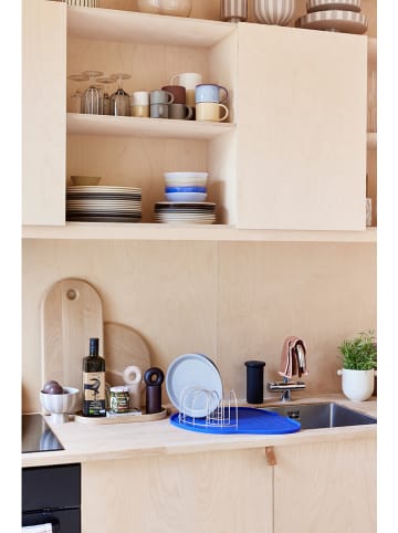 OYOY living design Abtropftablett "Mio" in Blau - (B)39,6 x (H)43 cm