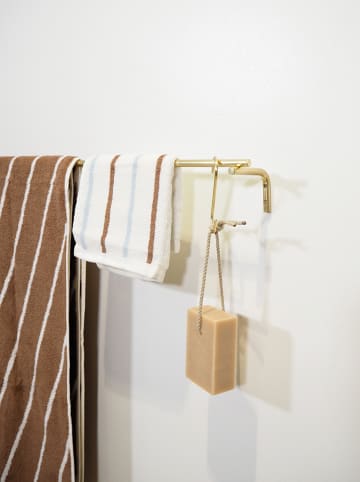 OYOY Handdoekhouder "Pieni" goudkleurig - (L)76 cm
