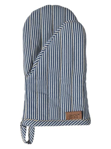 OYOY living design Ovenwant donkerblauw/wit