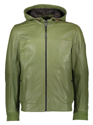 Bugatti Lederjacke in Grün