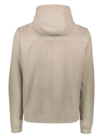 Bugatti Lederjacke in Beige