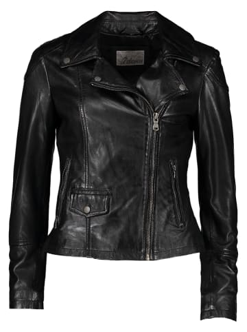 7eleven Lederjacke "Atti" in Schwarz