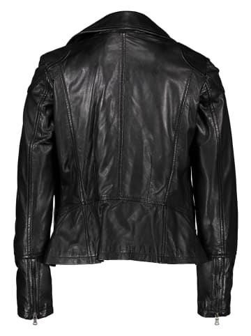 7eleven Lederjacke "Atti" in Schwarz