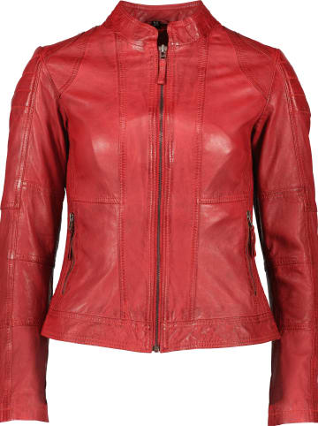 7eleven Lederjacke "Begona" in Rot