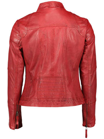 7eleven Lederjacke "Begona" in Rot