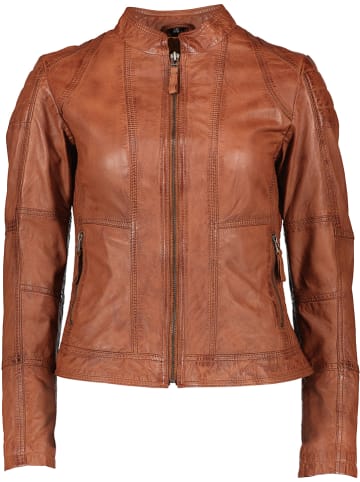 7eleven Lederjacke "Begona" in Hellbraun