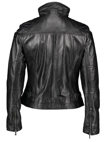 Buffalo Skórzana kurtka w kolorze czarnym