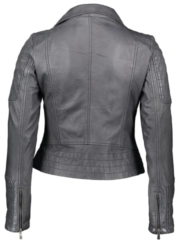 Buffalo Lederjacke in Grau