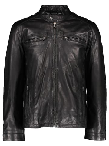 Bugatti Lederjacke in Schwarz