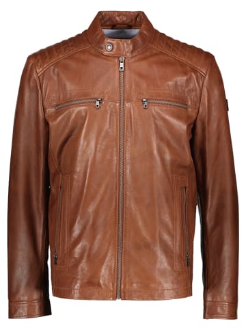 Bugatti Lederjacke in Cognac