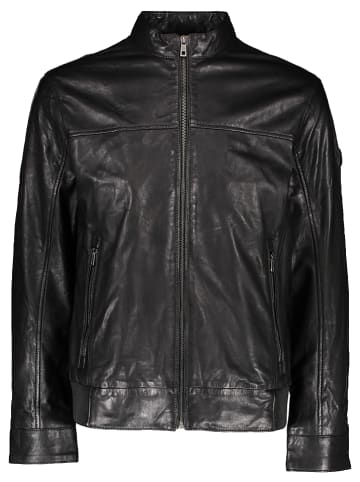 Bugatti Lederjacke in Schwarz