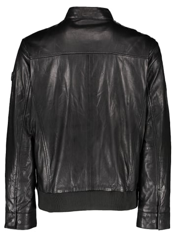 Bugatti Lederjacke in Schwarz