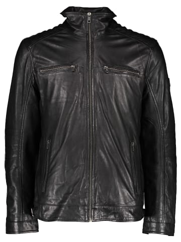 Bugatti Lederjacke in Schwarz