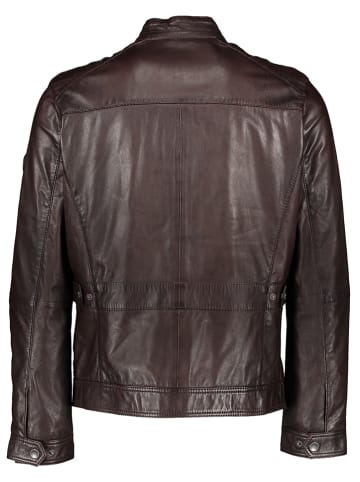 Bugatti Lederjacke in Dunkelbraun