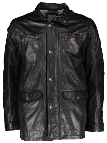 Bugatti Lederjacke in Schwarz
