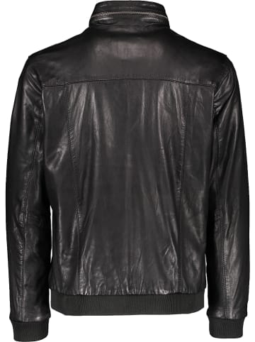 Bugatti Lederjacke in Schwarz