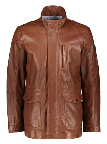 Bugatti Lederjacke in Cognac