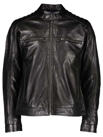 Bugatti Lederjacke in Schwarz