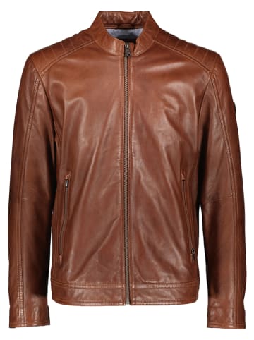 Bugatti Lederjacke in Cognac