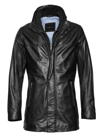 Bugatti Lederjacke in Schwarz