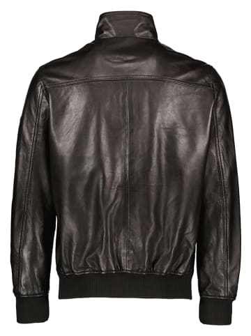 Bugatti Lederjacke in Schwarz