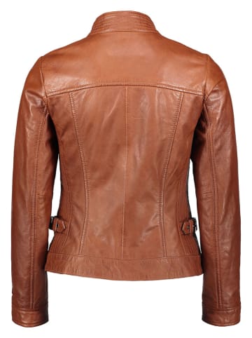 Bugatti Lederjacke in Hellbraun
